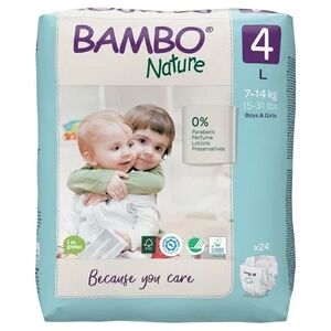 Bambo Nature Pañal Talla 4 L 48uds