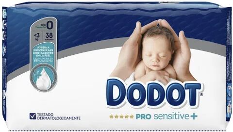 dodot Pro Sensitive Talla 0 38uds