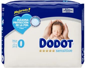 dodot Sensitive Pañales Recien Nacido Talla 0 (24 Uds.)