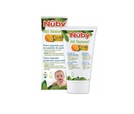 Nuby All Natural polvo en crema 125ml