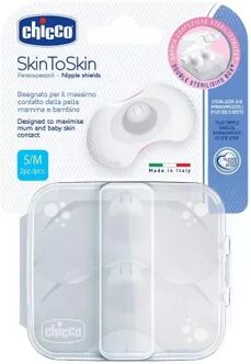 Chicco Protegepezón Silicona Skintoskin T-S-/M 2uds