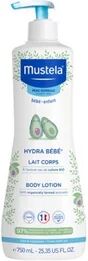 Mustela Hydra Bebé Leche Corporal con Aguacate BIO 750ml