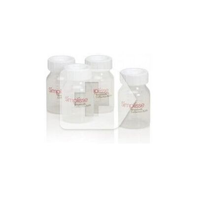 SIMPLISSE botella para recoger y almacenar leche 4uds SIMPLISSE botella para recoger y almacenar leche 4uds