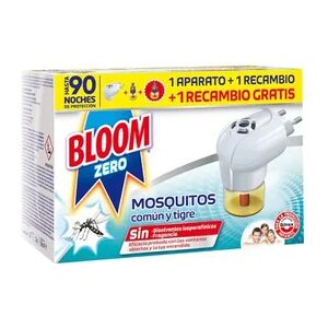 Bloom Zero Repelente Mosquitos Aparato + 2 Recambios