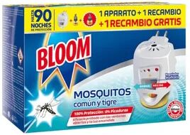 Bloom Insecticida Mosquitos Eléctrico + Recambio 2uds