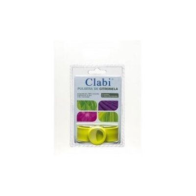 CLABI ® Pulsera de Citronela Verde Antimosquitos 1 ud CLABI ® Pulsera de Citronela Verde Antimosquitos 1 ud