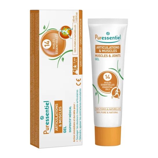 Puressentiel Gel Articulaciones & Músculos con 14 AE 60 ml