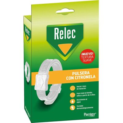 Relec Pulsera Citronela Familiar Blanca Relec Pulsera Citronela Familiar Blanca