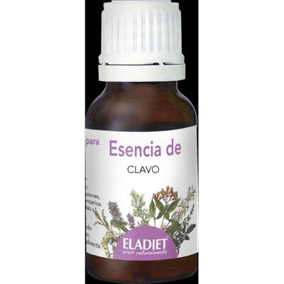 Eladiet Aceite Esencial de Clavo - 15ml - Aceite Esencial Eladiet Aceite Esencial de Clavo - 15ml - Aceite Esencial