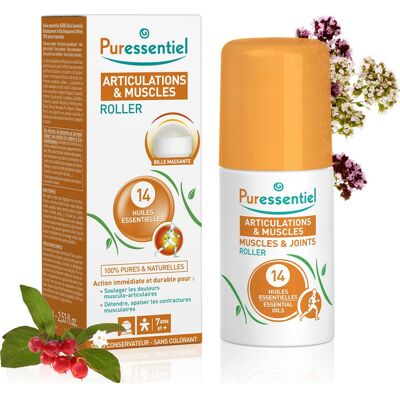 Puressentiel Roller Articulaciones y Músculos 14 Aceites Esenciales 75ml Puressentiel Roller Articulaciones y Músculos 14 Aceites Esenciales 75ml