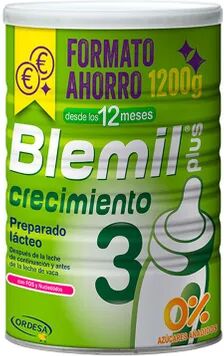 Blemil ® plus 3 crecimiento 1200g