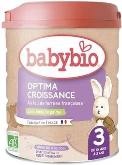 BabyBio Optima 3 Leche Crecimiento 800g