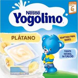 Postre de Leche de Banana Nestlé - Snack para Bebés - Pack de 4 Postre de Leche de Banana Nestlé - Snack para Bebés - Pack de 4