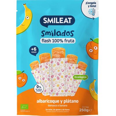 Puré de Albaricoque y Plátano Orgánico - Comida para Bebés Puré de Albaricoque y Plátano Orgánico - Comida para Bebés