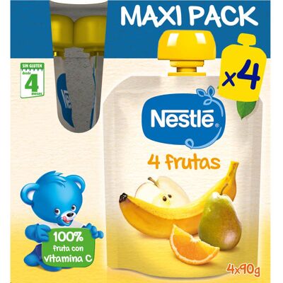 Nestlé Naturnes 4 Frutas 4x90 g Nestlé Naturnes 4 Frutas 4x90 g
