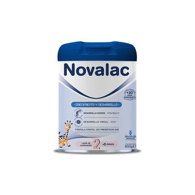 Novalac 2 Leche Continuación +6m 800g Novalac 2 Leche Continuación +6m 800g