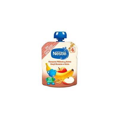 Nestlé Naturnes Compota Plátano Manzana Pera 130 g Nestlé Naturnes Compota Plátano Manzana Pera 130 g