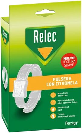 Relec Pulsera con Citronela Familiar Blanca