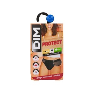 DIM Protect Braga Menstrual Encaje Flujo Medio Negra T-L 1ud