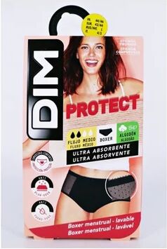 DIM Bóxer Menstrual Encaje Flujo Moderado 44-46 1ud