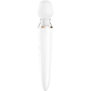 SATISFYER Double Wand-Er Vibrador Blanco 1ud