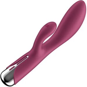 SATISFYER Spinning Rabbit 1 Rotating Rabbit Vibrator Rojo 1ud