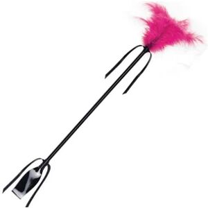 SECRET PLAY Fusta&Pluma Negro y Fucsia 1ud