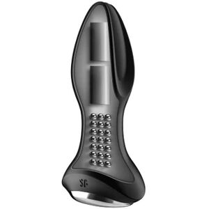 SATISFYER Rotator Plug 2+ Plug Vibrador Negro 1ud