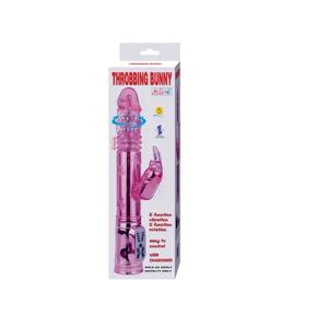 Baile Rotations Throbbing Bunny Rotador Rampante Rosa 1ud