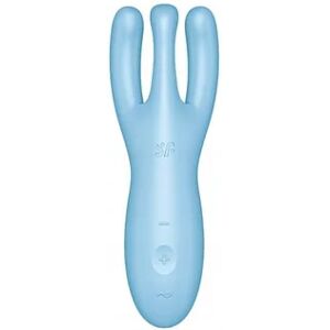 SATISFYER Threesome 4 Vibrador Azul 1ud