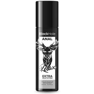 Black Hole Relax Gel Base Silicona Extra Dilatación Anal 100ml