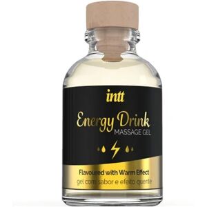 Intt Energy Drink Massage Gel Flavoured with Warm Effect 30ml