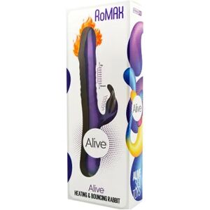 Alive Romax Vibrador Rabbit Silicona Violeta 1ud