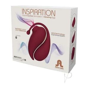 Inspiration Succionador + Huevo Vibrador con APP 1ud