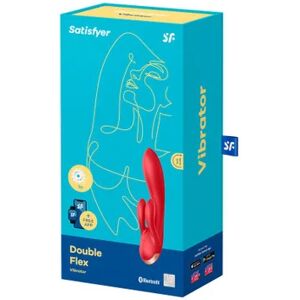 SATISFYER Double Flex Vibrador Rojo 1ud