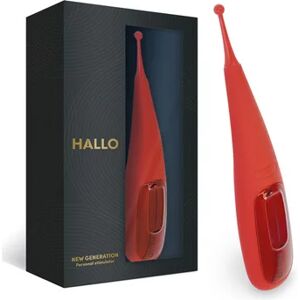 Hallo Focus Powerful Vibrator Touch Red 1ud