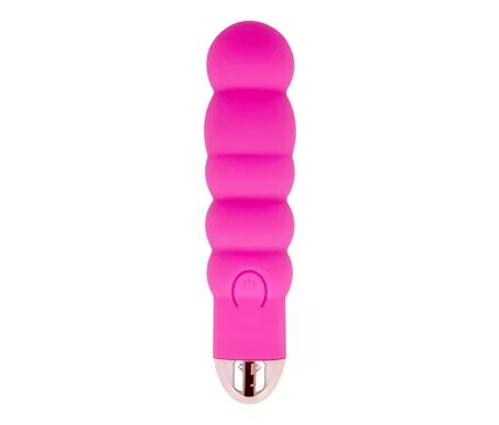 DOLCE VITA Vibrador Recargable Six Rosa 7 Velocidades 1ud