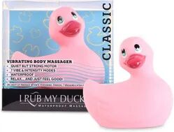 Big teaze toys Vibrador I Rub My Duckie Classic Rosa 1 Unidad