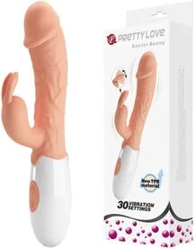 Pretty love Easter Bunny Vibrador con Estimulador 1ud