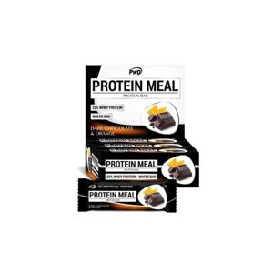 PWD Nutrition Protein Meal Chocolate Negro y Naranja 12x35g