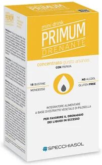 Specchiasol Mini Drink Primum Drenante Sabor Piña 15 sobres