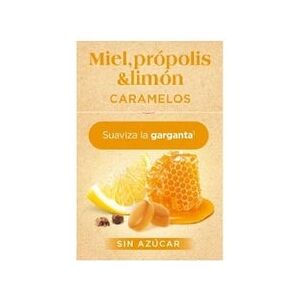 Sante Verte Santé Verte Caramelos Miel Própolis y Limón sin Azúcar 35g Sante Verte Santé Verte Caramelos Miel Própolis y Limón sin Azúcar 35g
