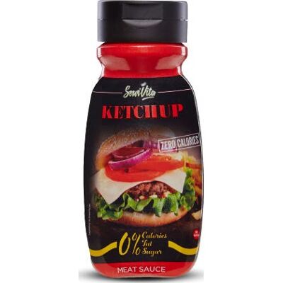 Ketchup Sin Calorías Servivita - Sin Gluten, Sin Lactosa Ketchup Sin Calorías Servivita - Sin Gluten, Sin Lactosa