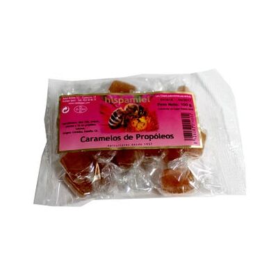 Hispamiel - Miel y Eucalipto - Sin azúcar - 100 g - Candy Hispamiel - Miel y Eucalipto - Sin azúcar - 100 g - Candy