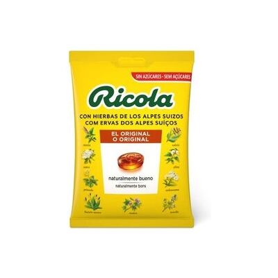 RICOLA hierbas caramelos sin azúcar 70g RICOLA hierbas caramelos sin azúcar 70g
