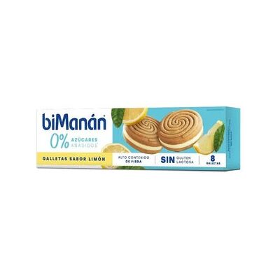 Galletas de Limón Bimanán - Sin Azúcar, 125g Galletas de Limón Bimanán - Sin Azúcar, 125g