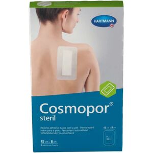 COSMOPOR Silicone Aposito Esteril 15cmx8cm 5uds