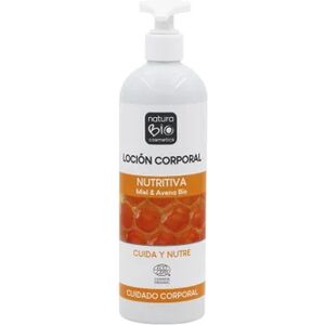 NaturaBIO Cosmetics Loción Corporal Nutritiva con Miel y Avena 500ml