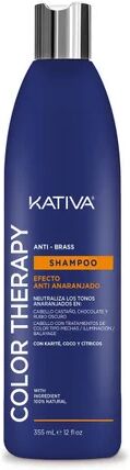 Kativa Color Therapy Anti Brass Shampoo 355ml