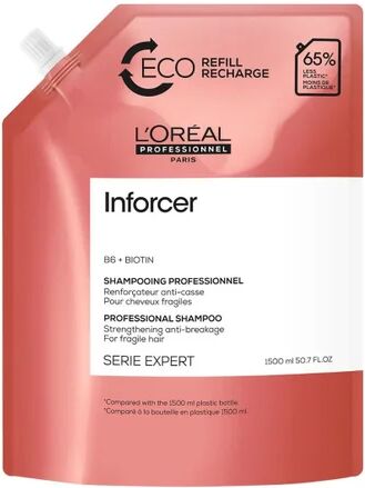 L'Oréal Inforcer Strengthening Anti-Breakage Professional Shampoo Eco Refill 1500ml